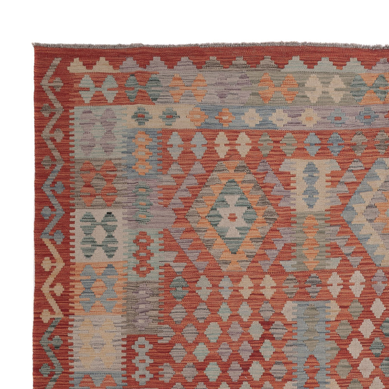 Kelim Rug - Splash - 299 x 242 cm - multicolored