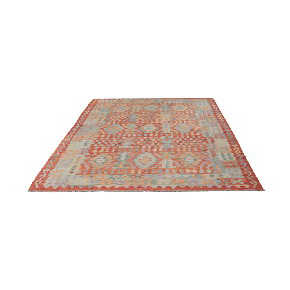 Kelim Rug - Splash - 299 x 242 cm - multicolored