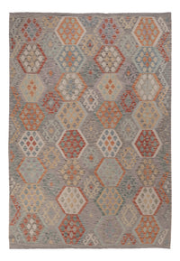 Kelim Rug - Splash - 297 x 212 cm - multicolored