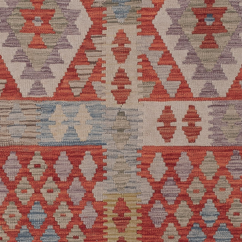 Kelim Rug - Splash - 304 x 206 cm - multicolored