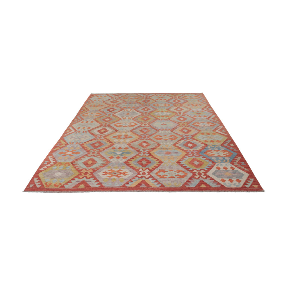 Kelim Rug - Splash - 308 x 208 cm - multicolored