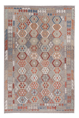 Kelim Rug - Splash - 304 x 207 cm - multicolored