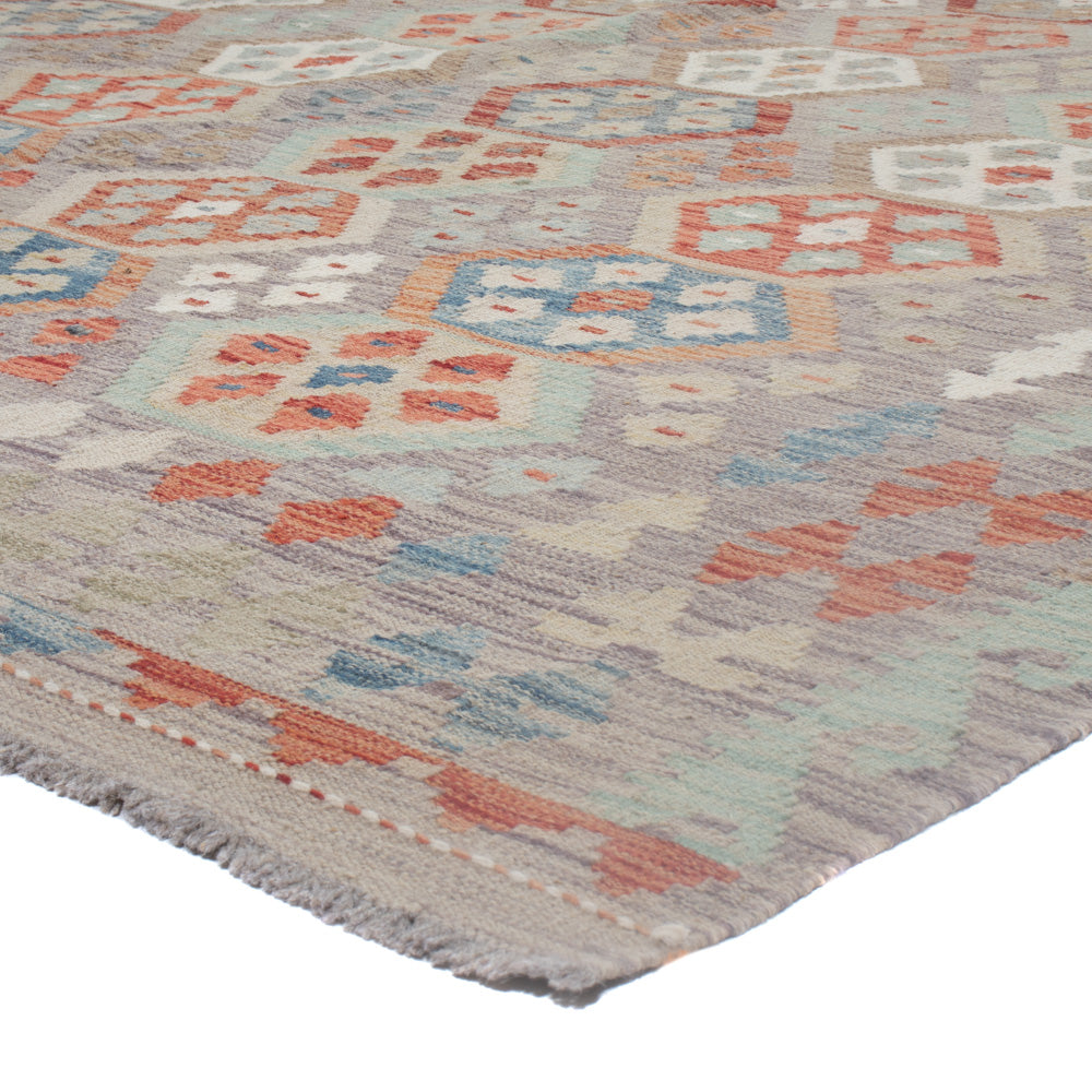 Kelim Rug - Splash - 304 x 207 cm - multicolored