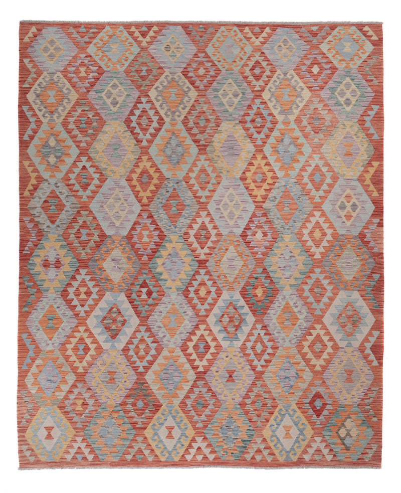Kelim Rug - Splash - 307 x 253 cm - multicolored