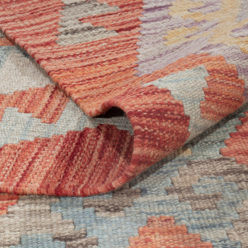 Kelim Rug - Splash - 307 x 253 cm - multicolored