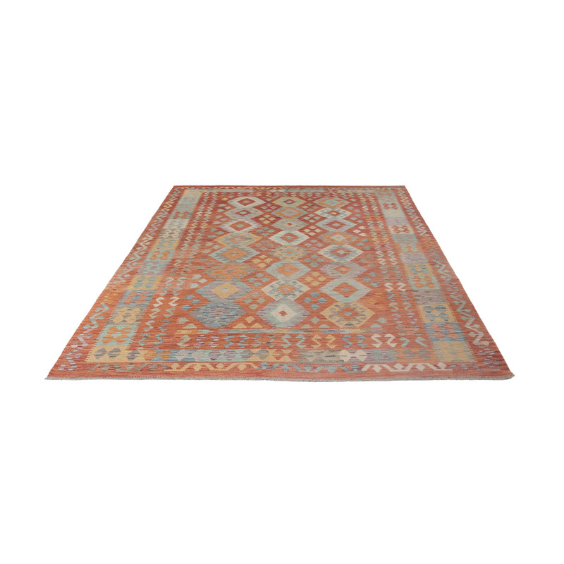 Kelim Rug - Splash - 295 x 197 cm - multicolored