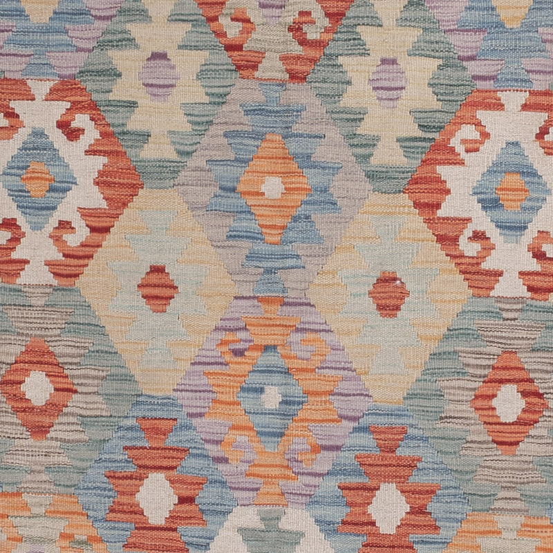 Kelim Rug - Splash - 241 x 177 cm - multicolored