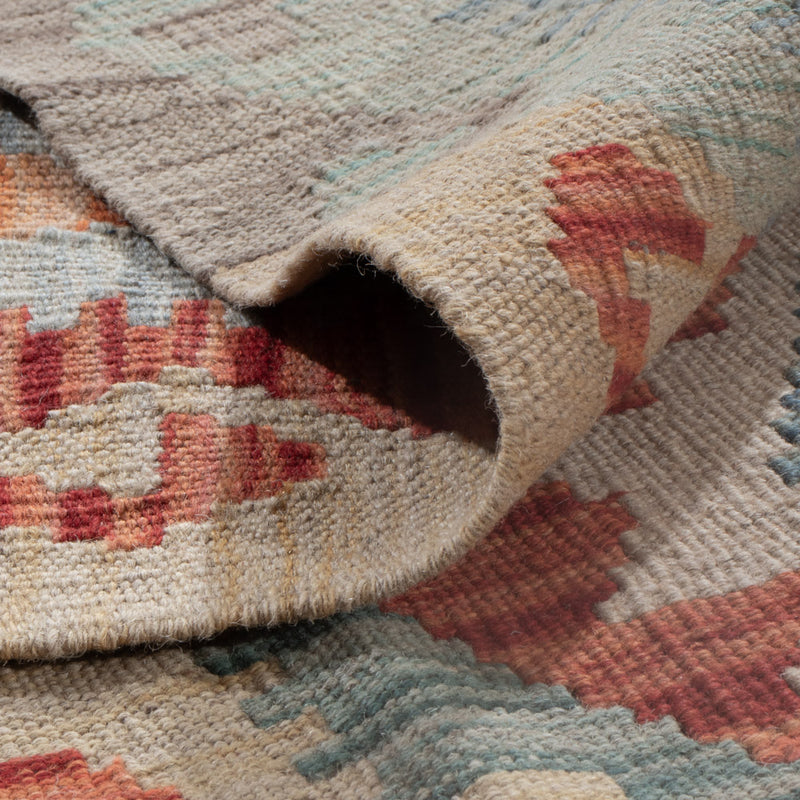 Kelim Rug - Splash - 241 x 177 cm - multicolored