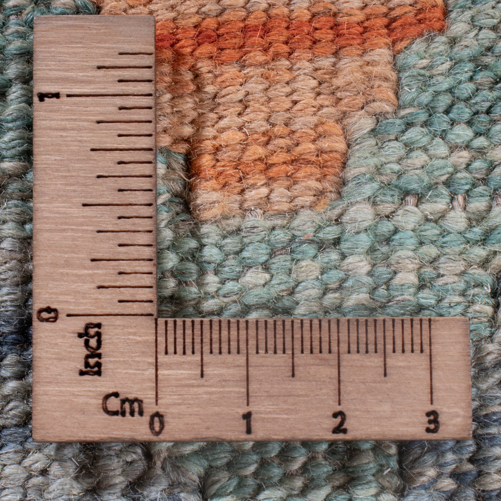 Kelim Rug - Splash - 252 x 183 cm - multicolored