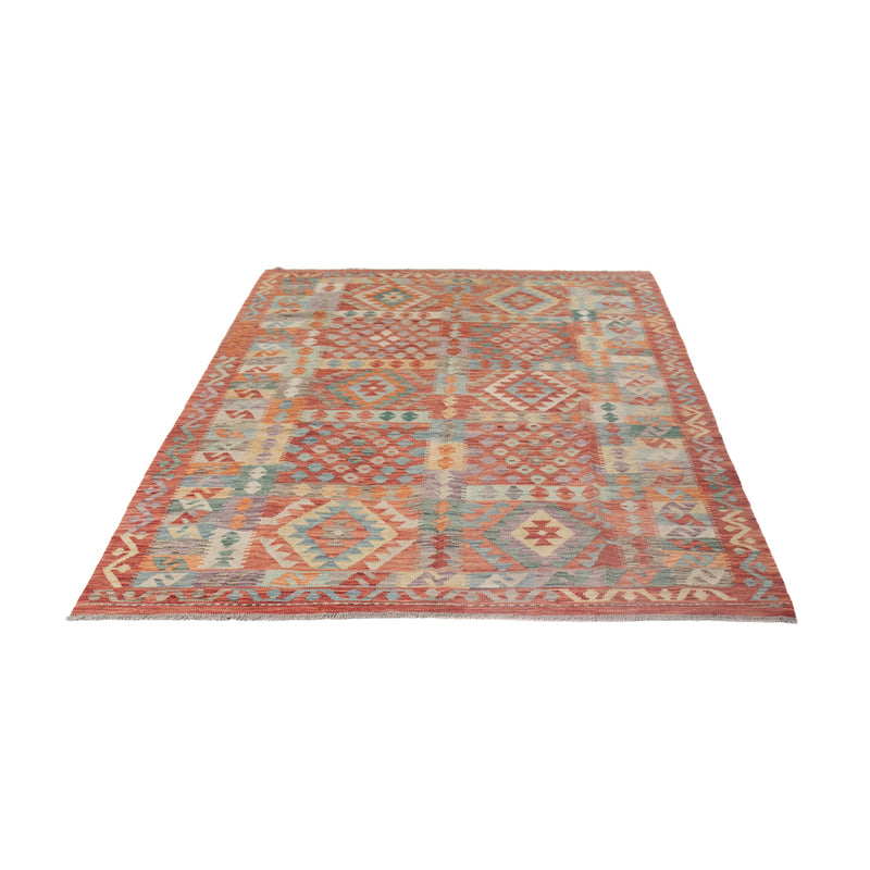 Kelim Rug - Splash - 245 x 179 cm - multicolored