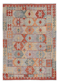 Kelim Rug - Splash - 235 x 167 cm - multicolored