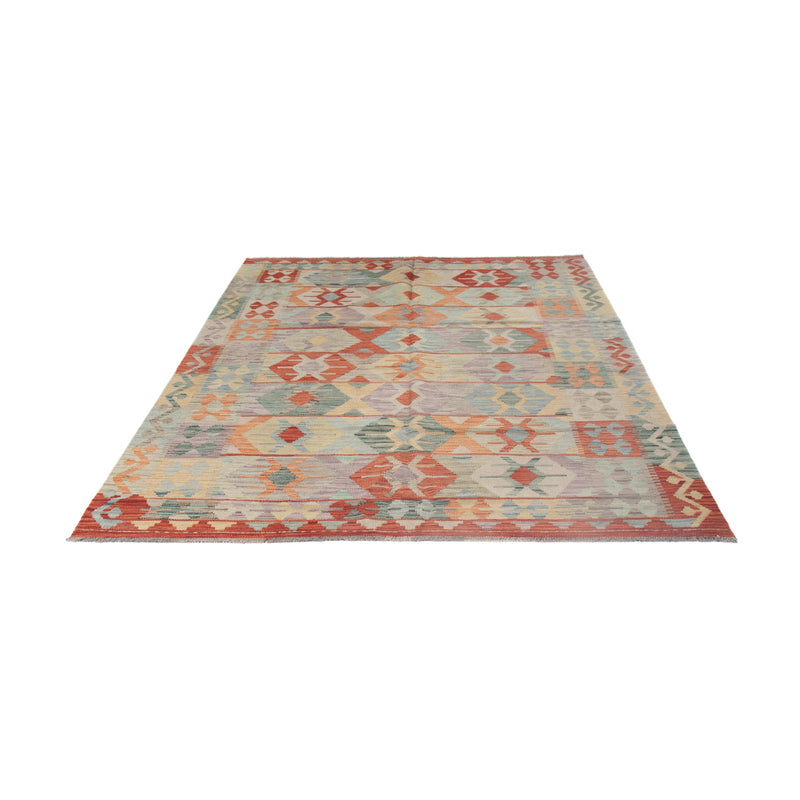 Kelim Rug - Splash - 235 x 167 cm - multicolored