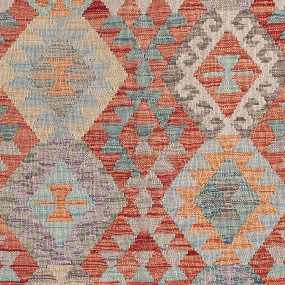 Kelim Rug - Splash - 237 x 177 cm - multicolored