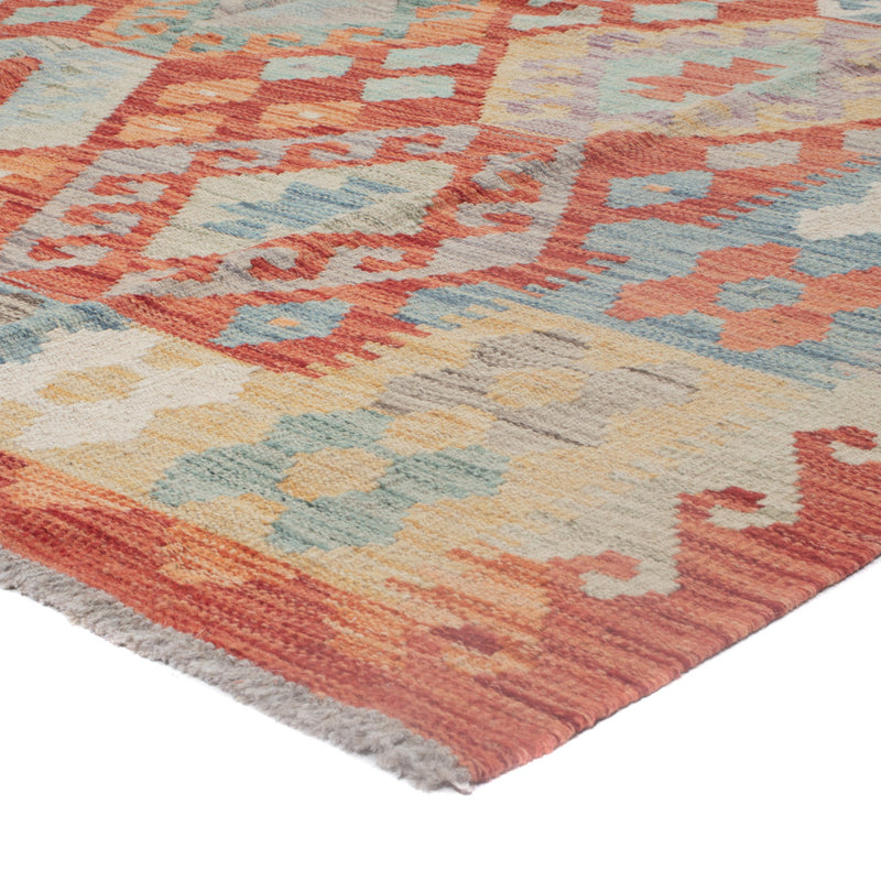 Kelim Rug - Splash - 244 x 176 cm - multicolored