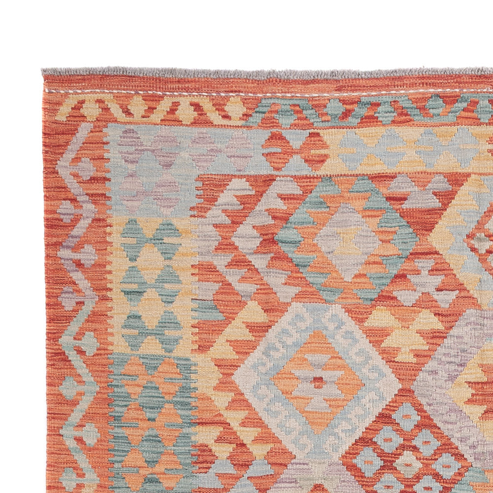 Kelim Rug - Splash - 246 x 173 cm - multicolored