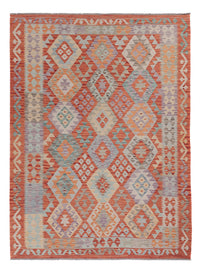 Kelim Rug - Splash - 243 x 178 cm - multicolored