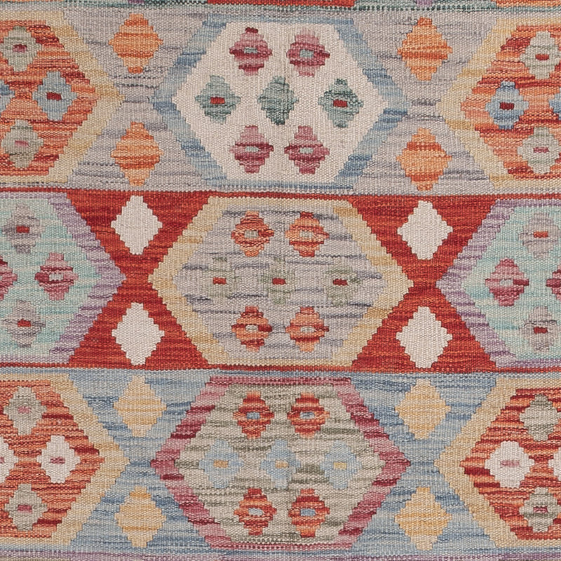 Kelim Rug - Splash - 230 x 176 cm - multicolored