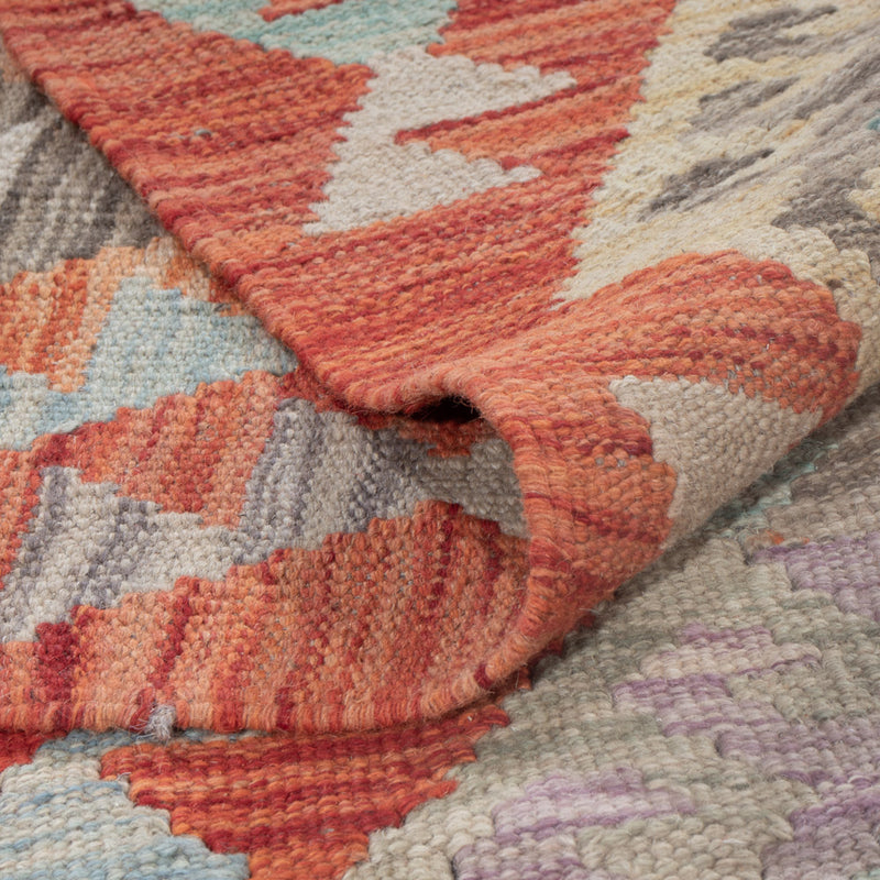 Kelim Rug - Splash - 236 x 180 cm - multicolored