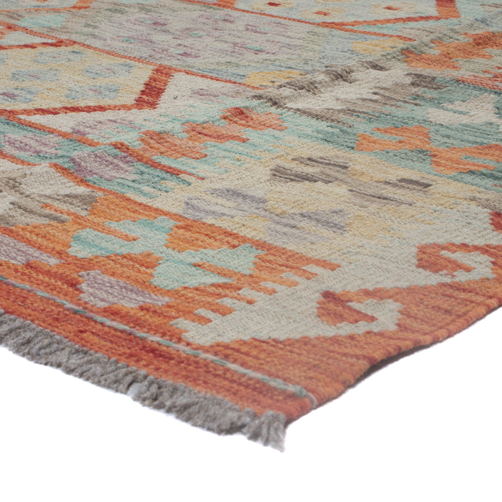 Kelim Rug - Splash - 238 x 177 cm - multicolored