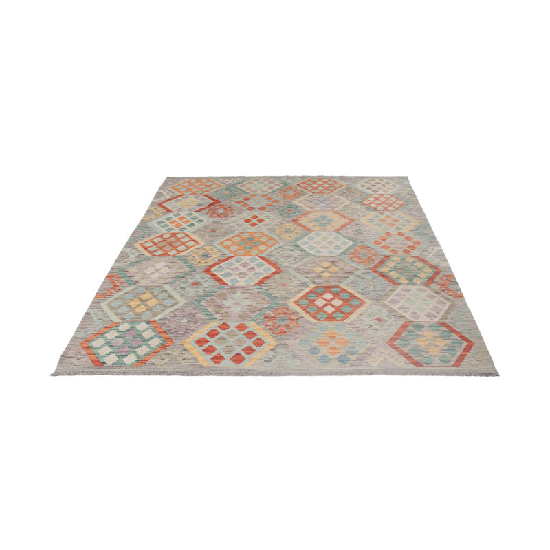 Kelim Rug - Splash - 238 x 175 cm - multicolored