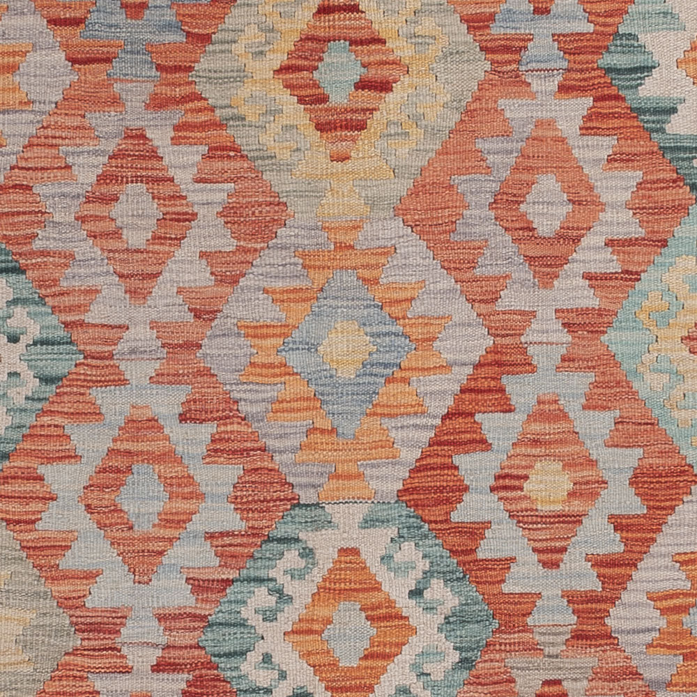 Kelim Rug - Splash - 234 x 177 cm - multicolored