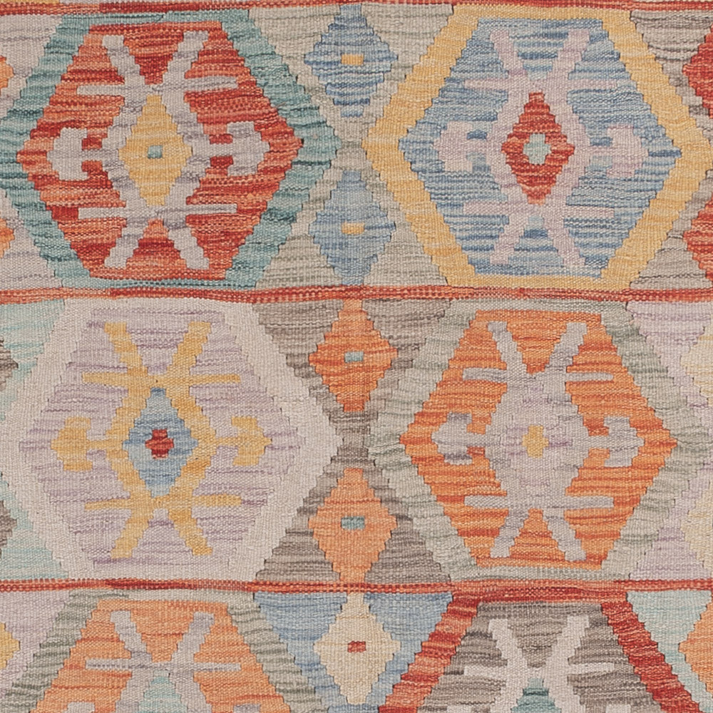 Kelim Rug - Splash - 250 x 168 cm - multicolored