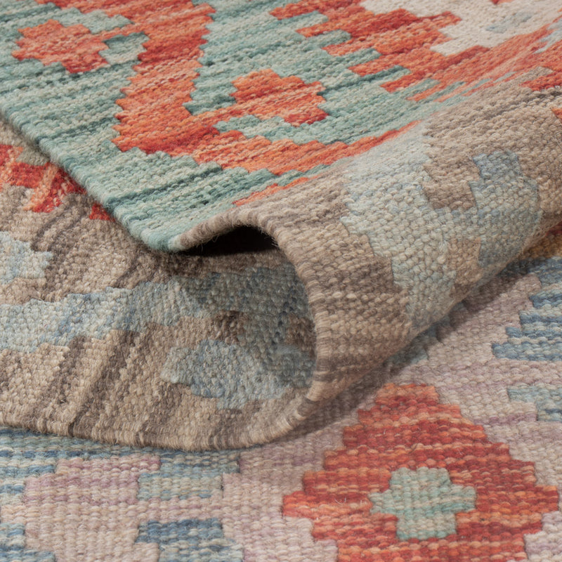 Kelim Rug - Splash - 250 x 168 cm - multicolored