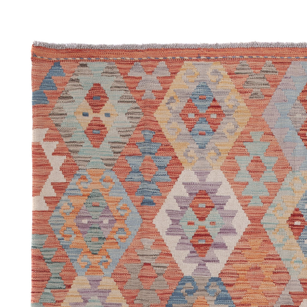 Kelim Rug - Splash - 242 x 174 cm - multicolored
