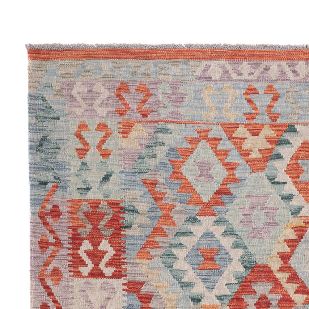 Kelim Rug - Splash - 243 x 178 cm - multicolored