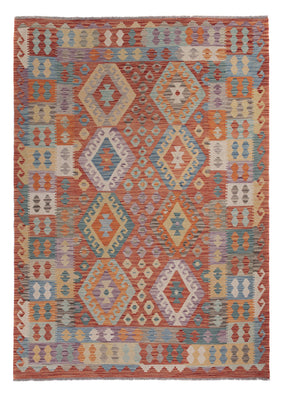 Kelim Rug - Splash - 248 x 180 cm - multicolored