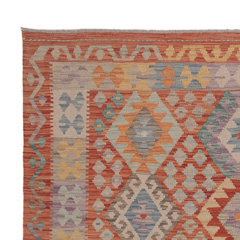 Kelim Rug - Splash - 243 x 178 cm - multicolored