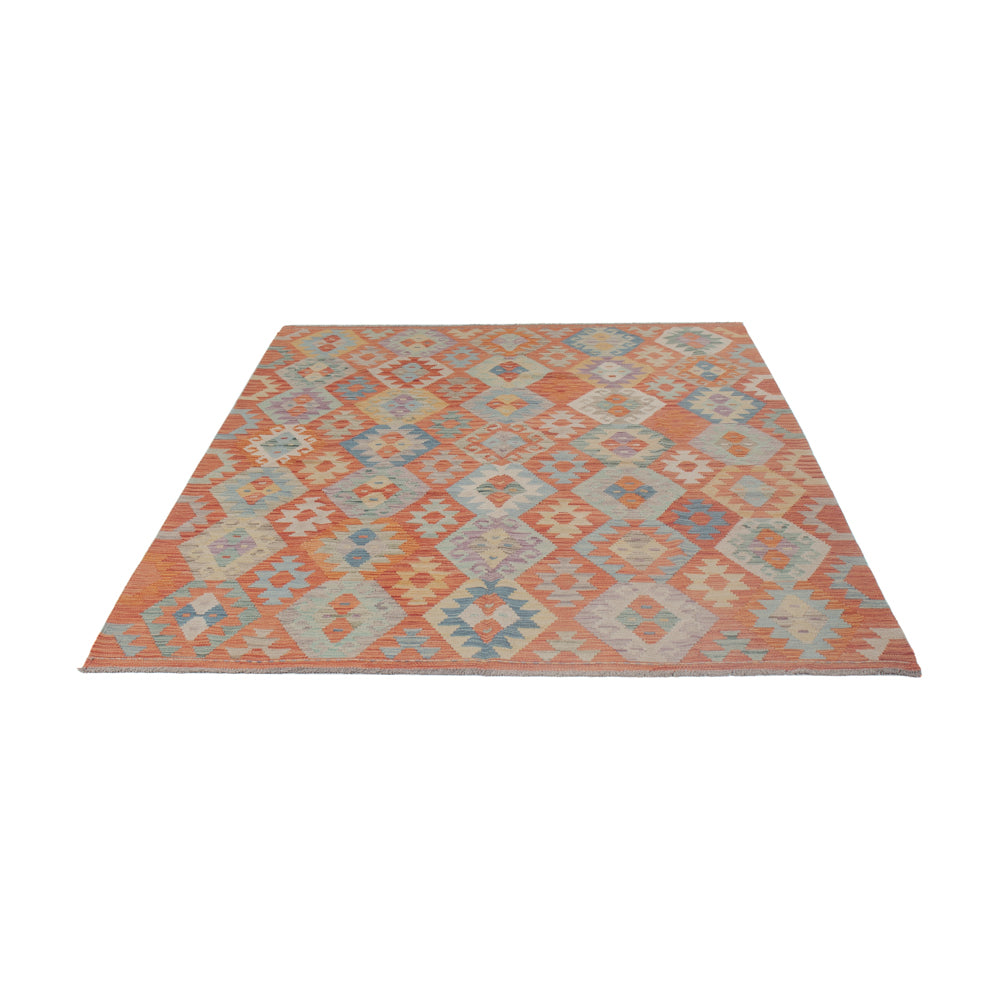 Kelim Rug - Splash - 243 x 178 cm - multicolored