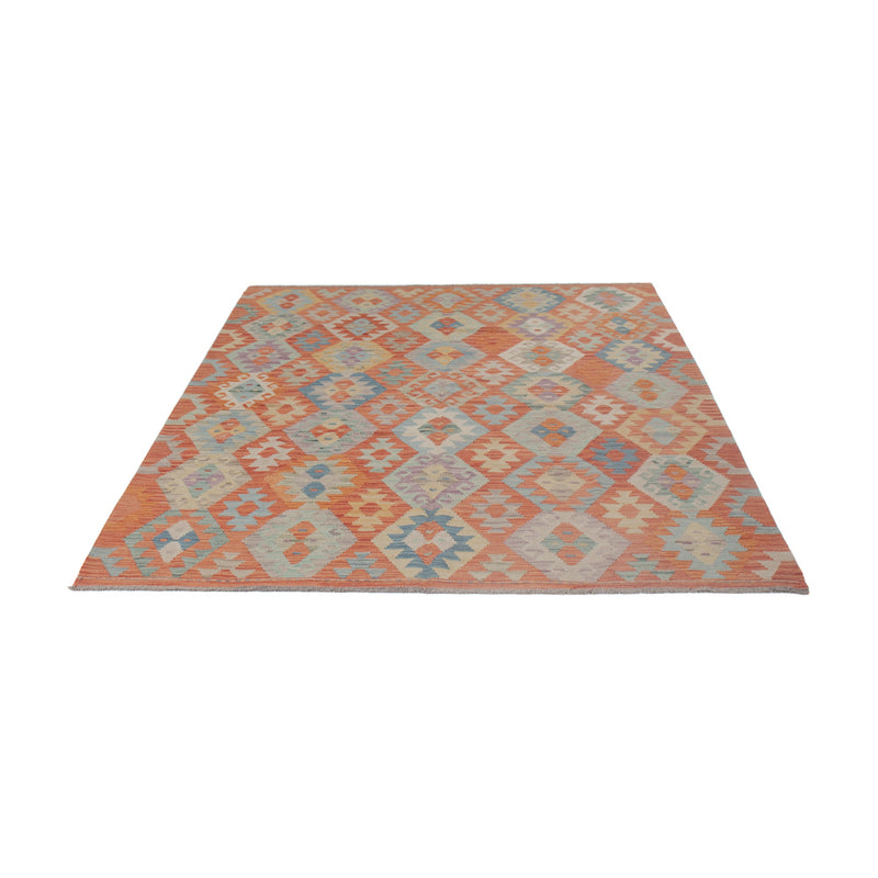 Kelim Rug - Splash - 243 x 178 cm - multicolored