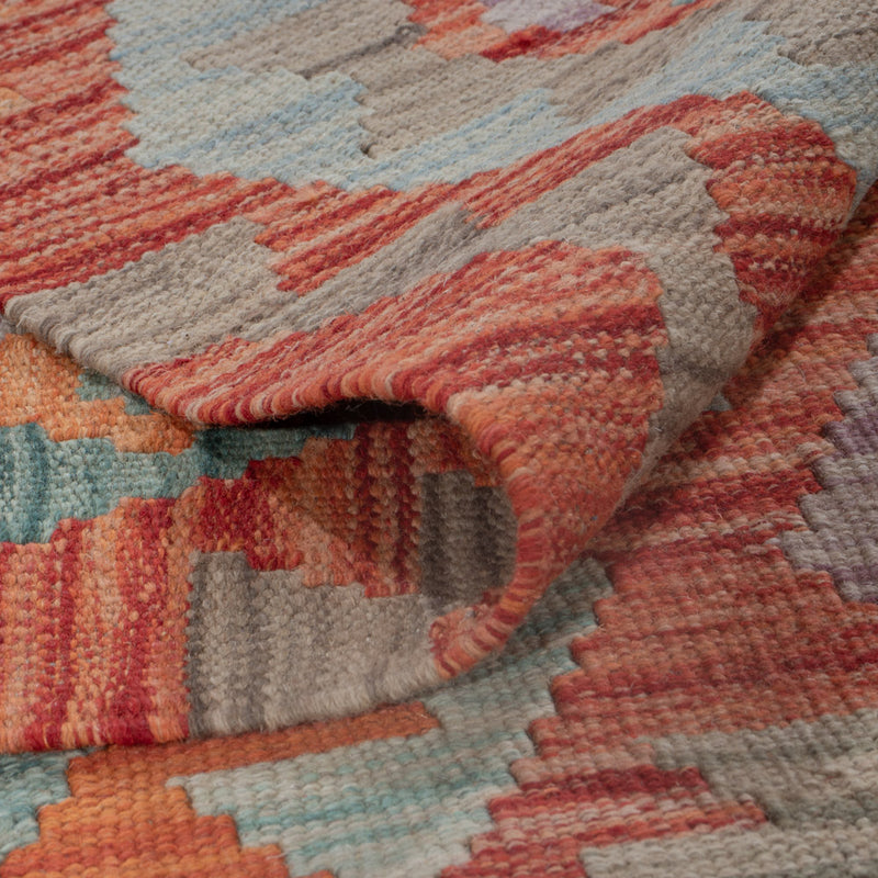 Kelim Rug - Splash - 240 x 178 cm - multicolored