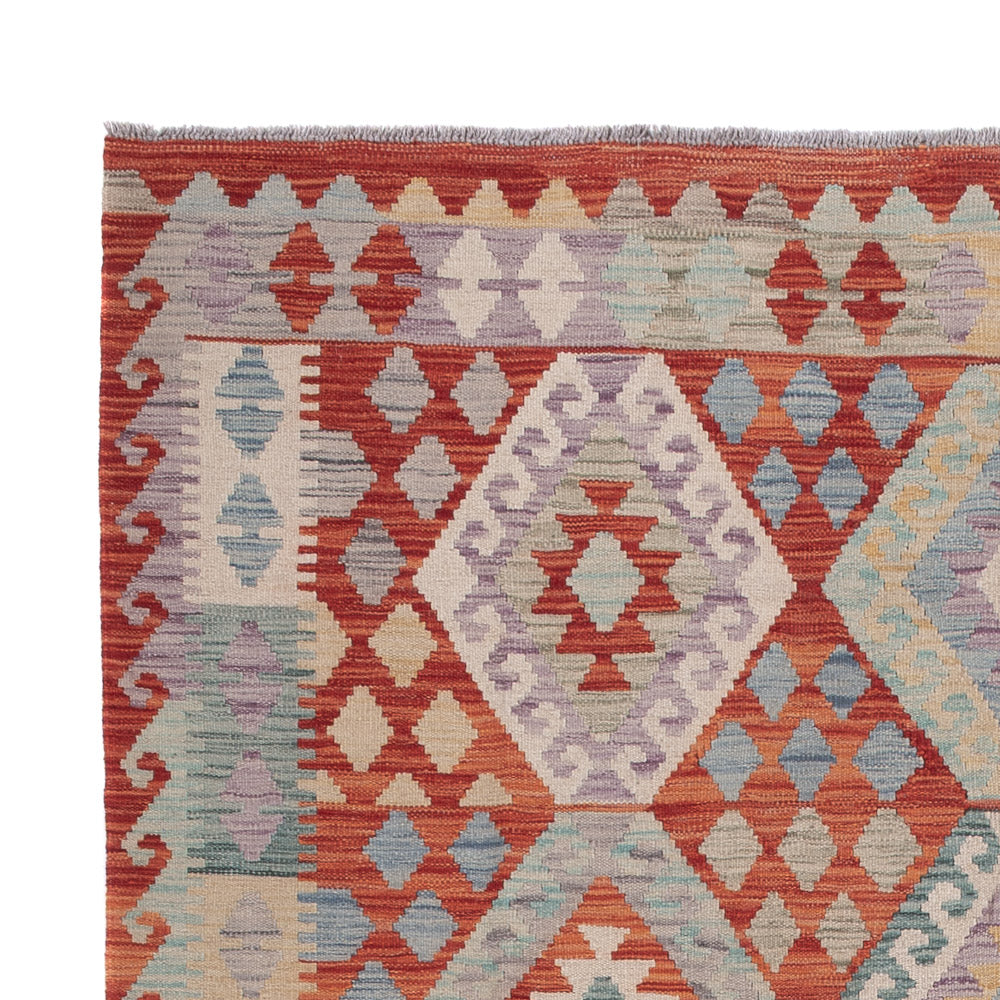 Kelim Rug - Splash - 252 x 182 cm - multicolored