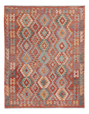 Kelim Rug - Splash - 232 x 181 cm - multicolored