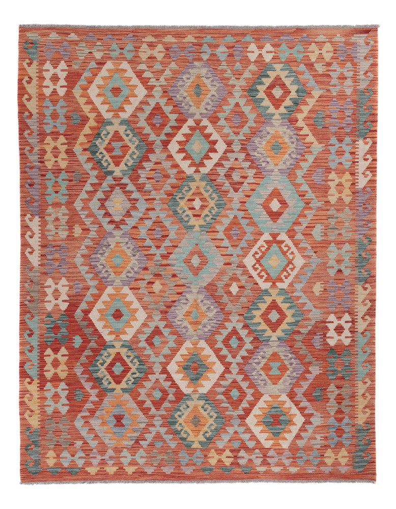 Kelim Rug - Splash - 232 x 181 cm - multicolored