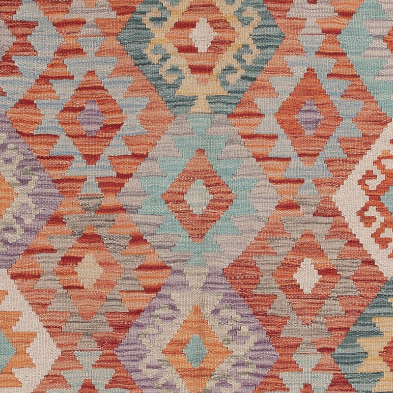 Kelim Rug - Splash - 232 x 181 cm - multicolored