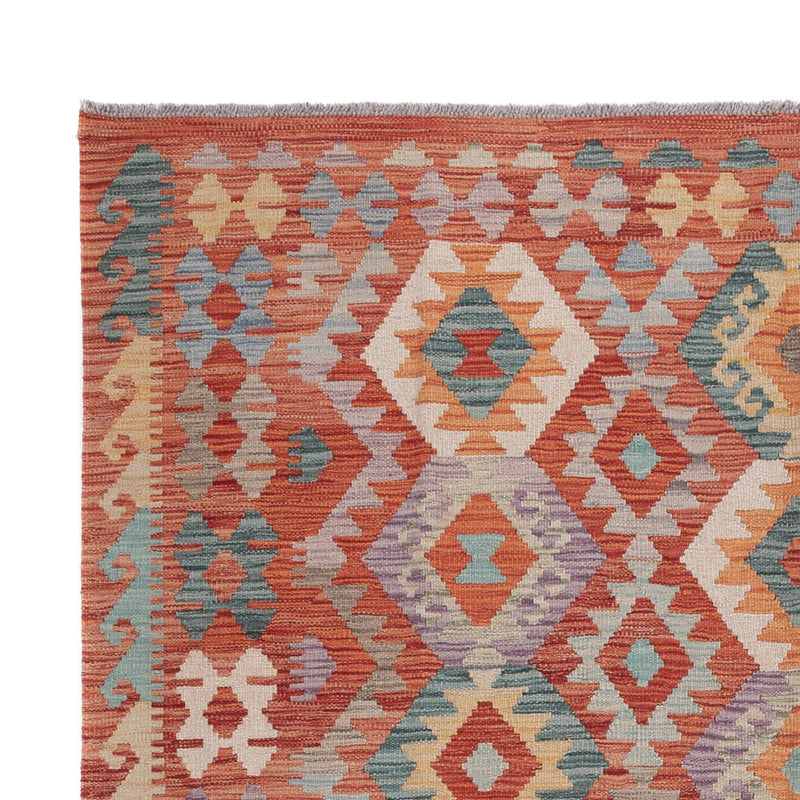 Kelim Rug - Splash - 232 x 181 cm - multicolored