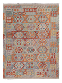 Kelim Rug - Splash - 242 x 178 cm - multicolored