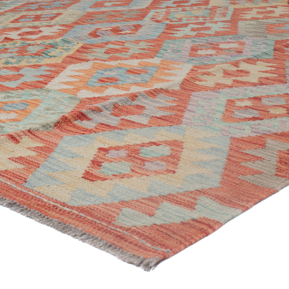 Kelim Rug - Splash - 245 x 173 cm - multicolored