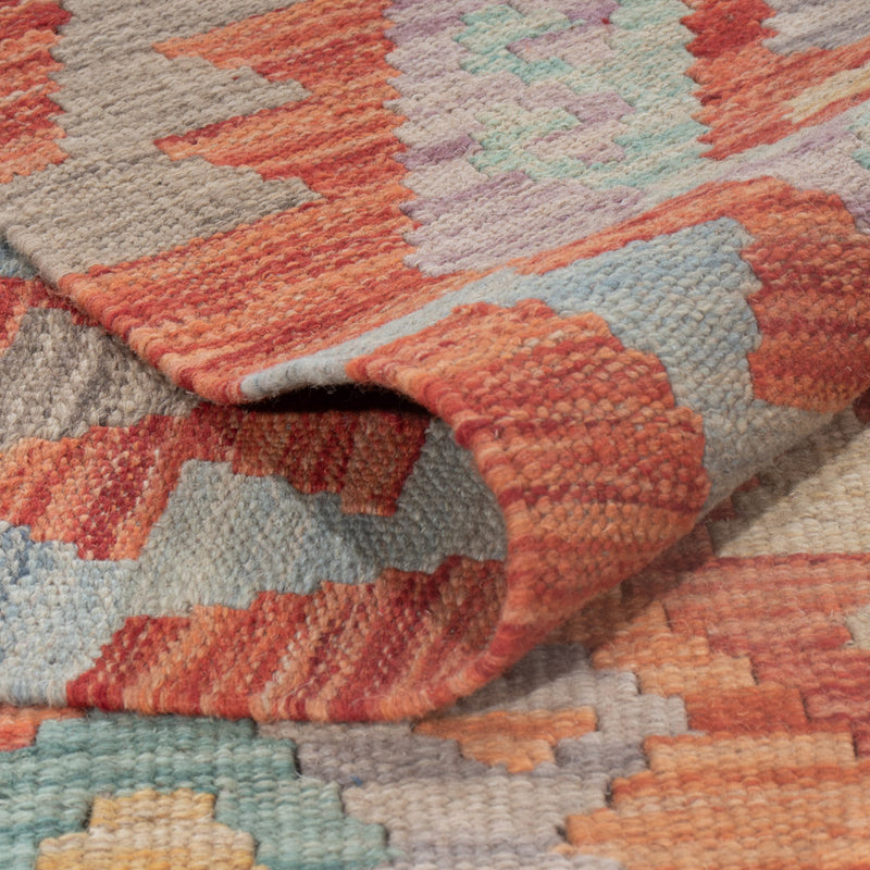 Kelim Rug - Splash - 245 x 173 cm - multicolored