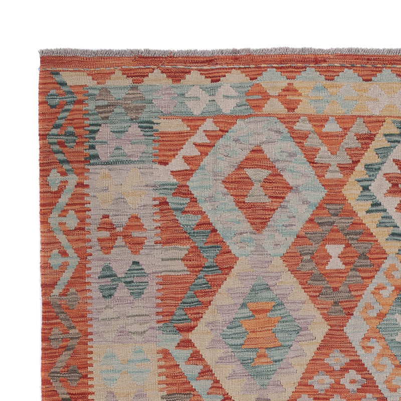 Kelim Rug - Splash - 251 x 181 cm - multicolored