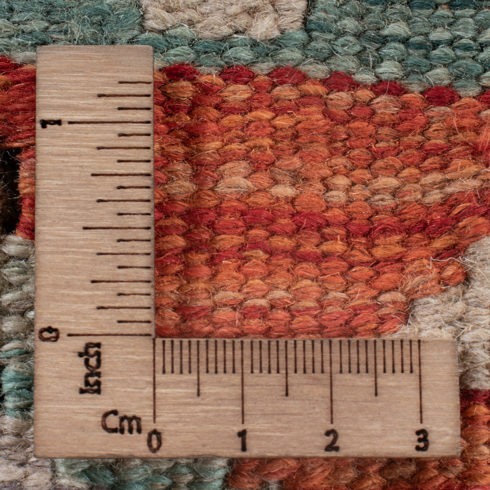 Kelim Rug - Splash - 251 x 181 cm - multicolored