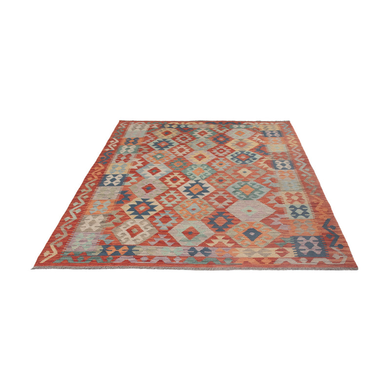 Kelim Rug - Splash - 245 x 170 cm - multicolored