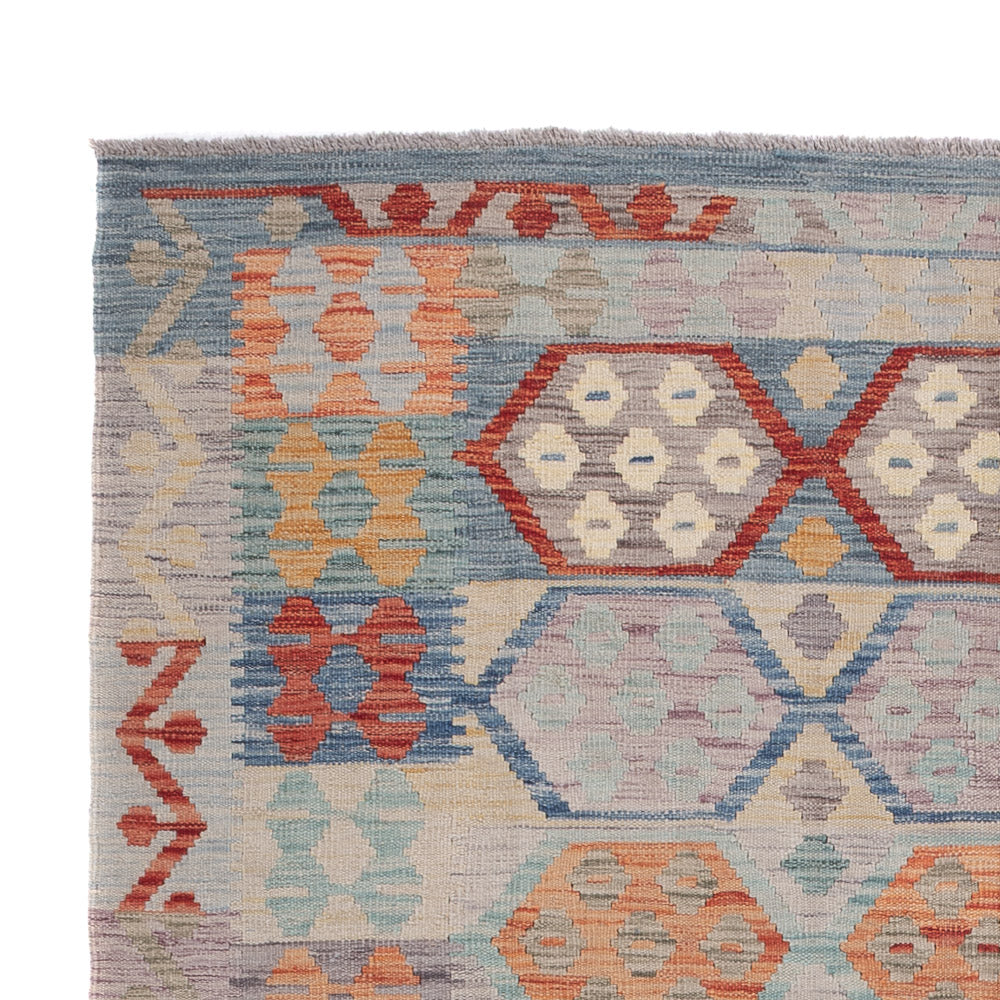 Kelim Rug - Splash - 244 x 167 cm - multicolored