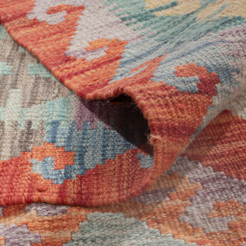 Kelim Rug - Splash - 250 x 181 cm - multicolored