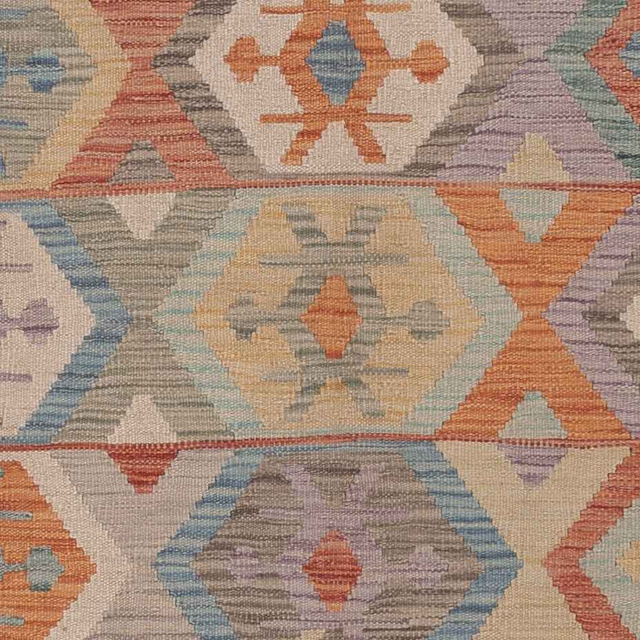 Kelim Rug - Splash - 245 x 178 cm - multicolored