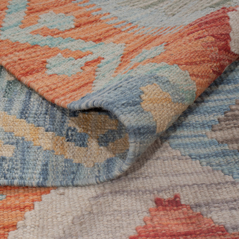 Kelim Rug - Splash - 245 x 178 cm - multicolored