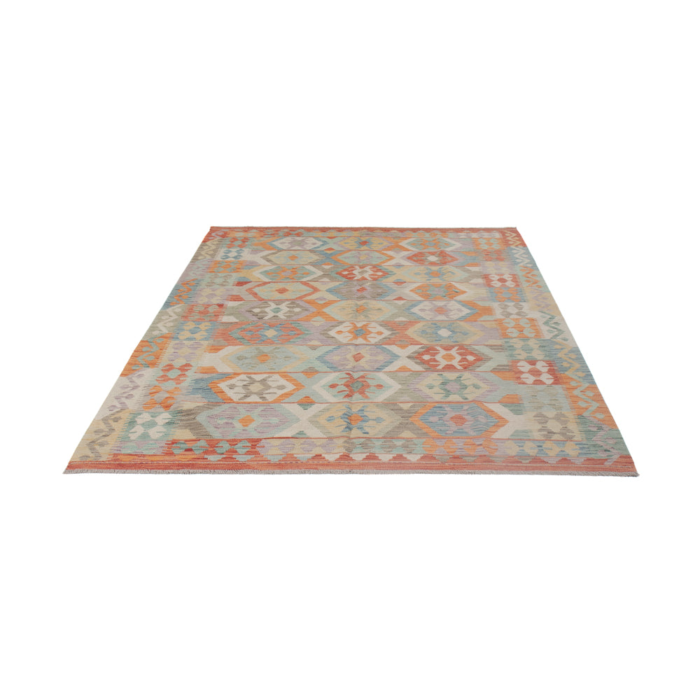 Kelim Rug - Splash - 245 x 178 cm - multicolored